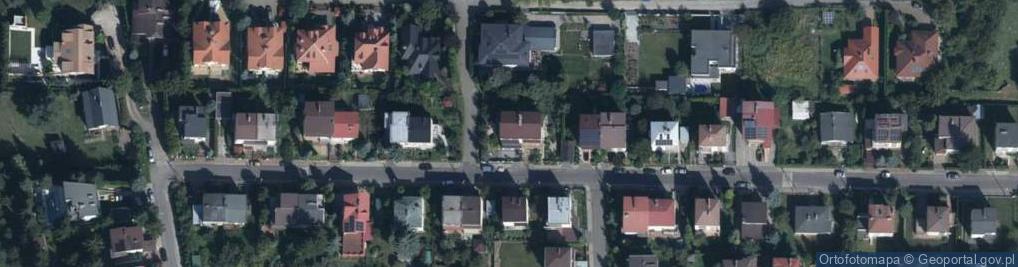 Zdjęcie satelitarne Powstania Styczniowego ul.