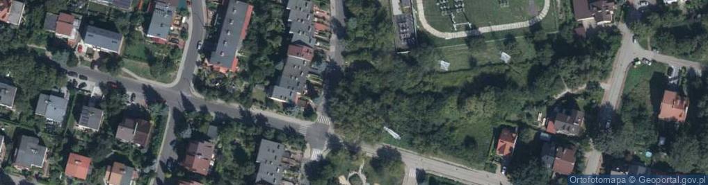 Zdjęcie satelitarne Podhalańska ul.