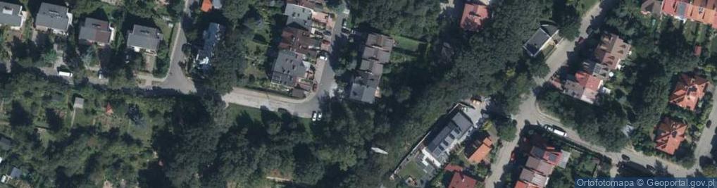 Zdjęcie satelitarne Podhalańska ul.