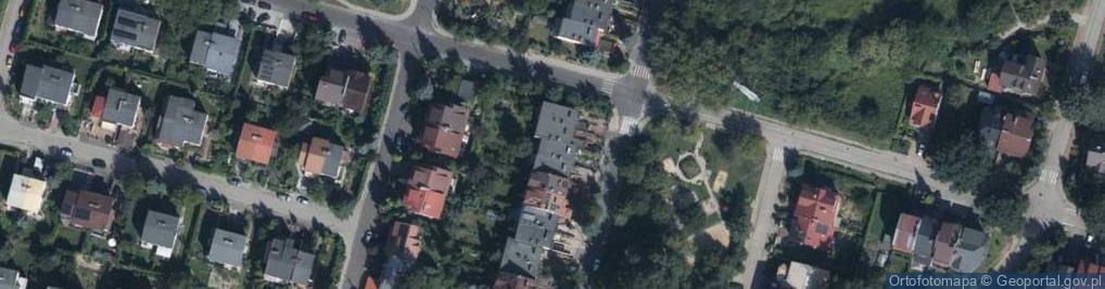 Zdjęcie satelitarne Podhalańska ul.