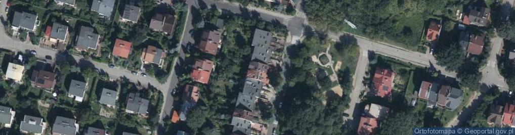 Zdjęcie satelitarne Podhalańska ul.