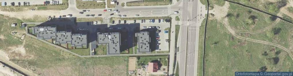 Zdjęcie satelitarne Poligonowa ul.