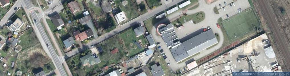 Zdjęcie satelitarne Polskiego Czerwonego Krzyża ul.