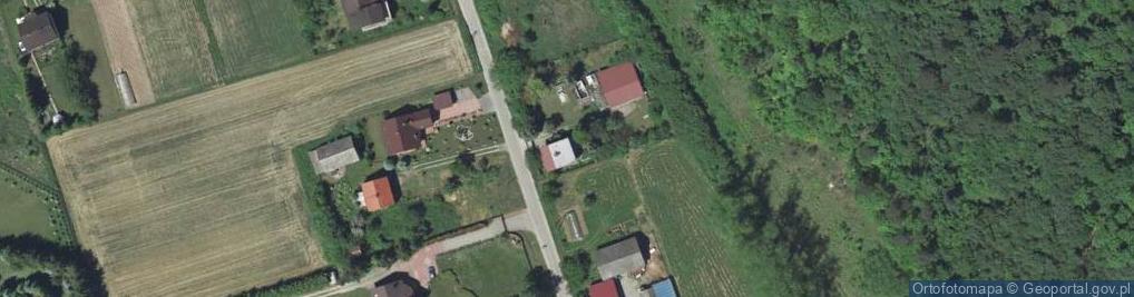 Zdjęcie satelitarne Pod Lasem ul.