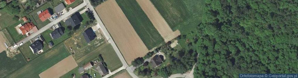 Zdjęcie satelitarne Pod Lasem ul.