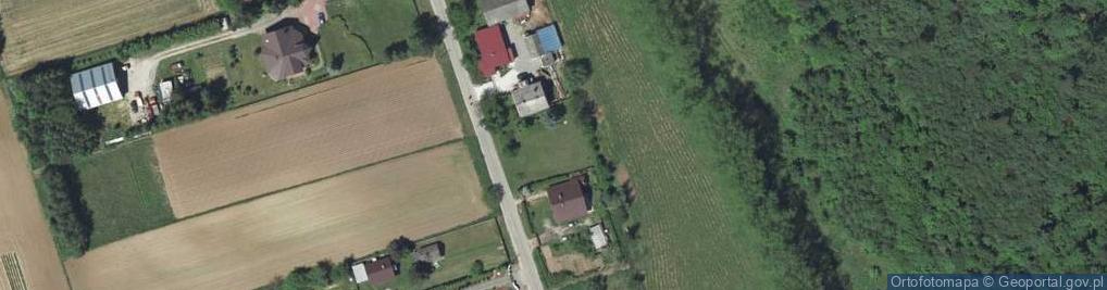 Zdjęcie satelitarne Pod Lasem ul.