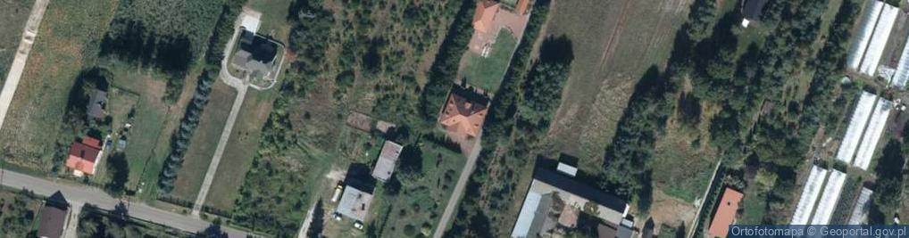 Zdjęcie satelitarne Poważe ul.