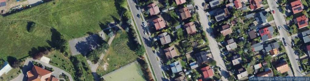Zdjęcie satelitarne Pola Wincentego ul.
