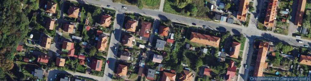 Zdjęcie satelitarne Pomorska ul.
