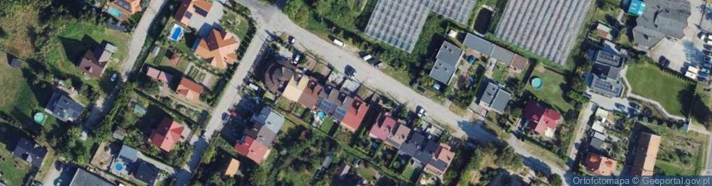 Zdjęcie satelitarne Poprzeczna ul.