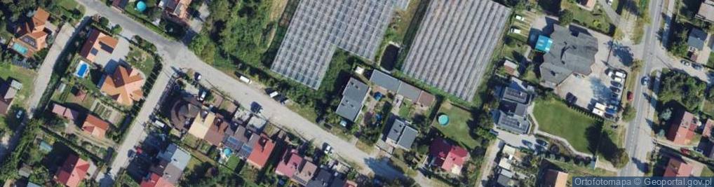 Zdjęcie satelitarne Poprzeczna ul.