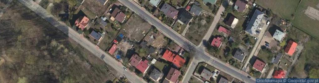 Zdjęcie satelitarne Pomnikowa ul.
