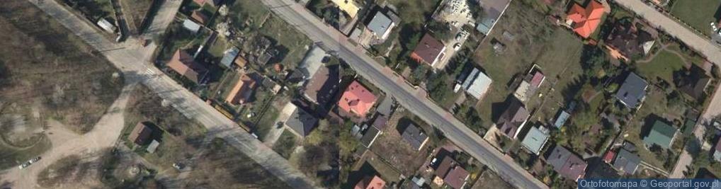 Zdjęcie satelitarne Pomnikowa ul.