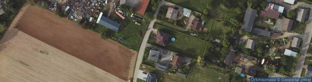 Zdjęcie satelitarne Poprzeczna ul.