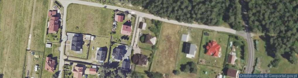 Zdjęcie satelitarne Poprzeczna ul.