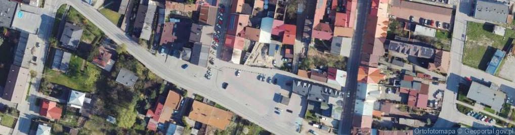 Zdjęcie satelitarne Poprzeczna ul.