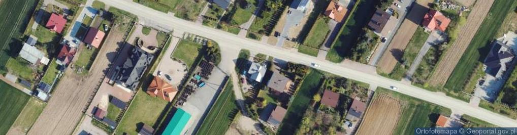 Zdjęcie satelitarne Powstańców 1863 r. ul.