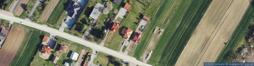 Zdjęcie satelitarne Powstańców 1863 r. ul.