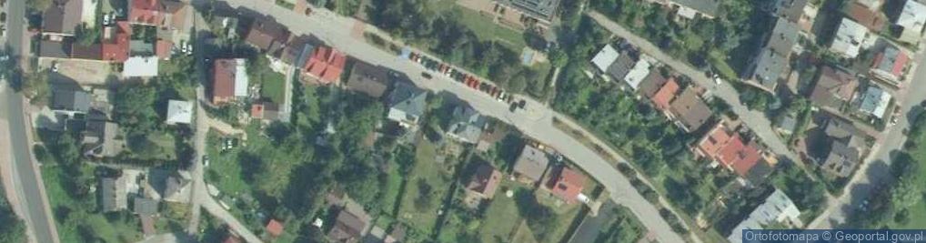 Zdjęcie satelitarne Powstańców 1863 r. ul.