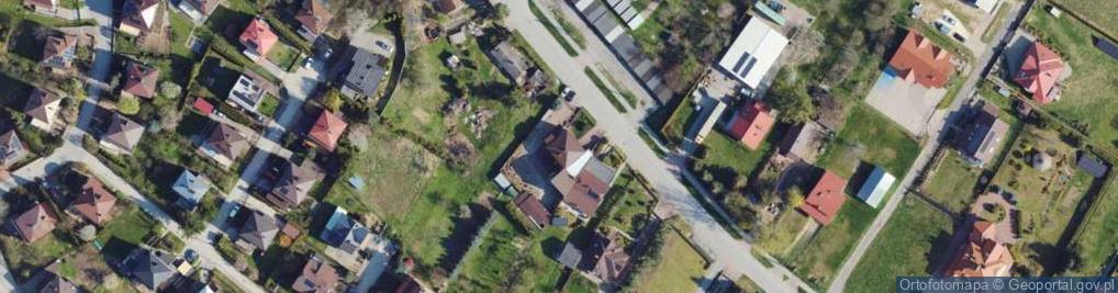 Zdjęcie satelitarne Powstańców 1863 r. ul.