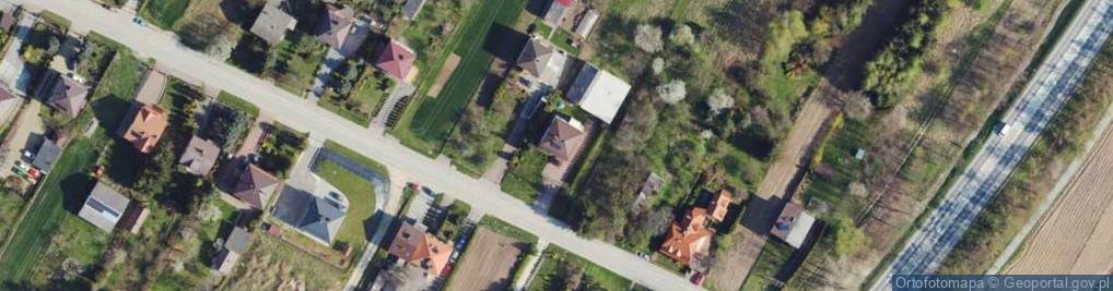 Zdjęcie satelitarne Powstańców 1863 r. ul.