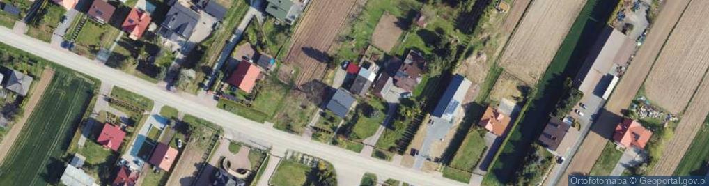 Zdjęcie satelitarne Powstańców 1863 r. ul.