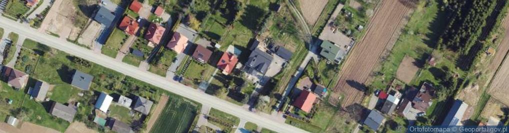 Zdjęcie satelitarne Powstańców 1863 r. ul.