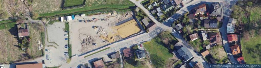 Zdjęcie satelitarne Podzamcze ul.