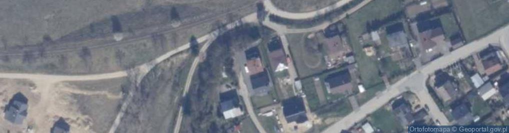 Zdjęcie satelitarne Poprzeczna ul.