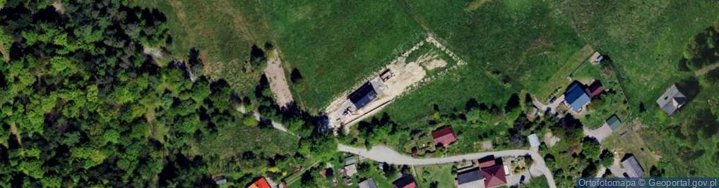 Zdjęcie satelitarne Pod Lasy ul.