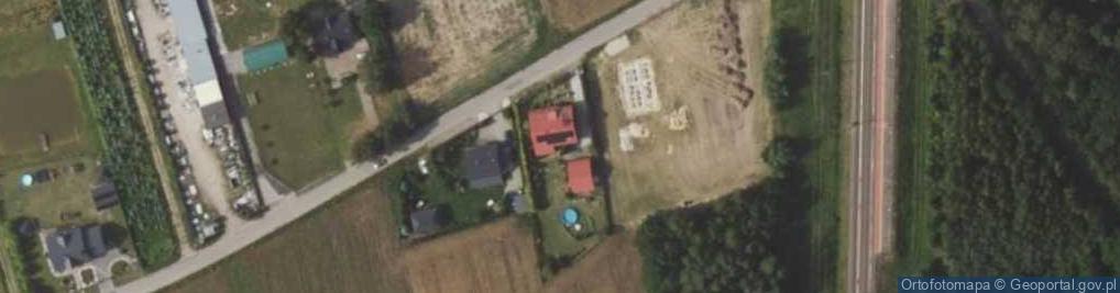 Zdjęcie satelitarne Polnych Kwiatów ul.