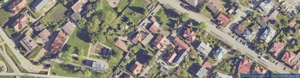 Zdjęcie satelitarne Połaniecka ul.
