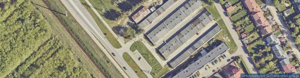 Zdjęcie satelitarne Powstańców Warszawy ul.