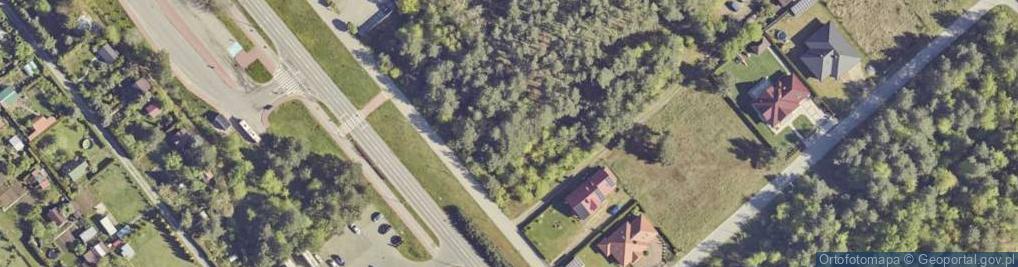 Zdjęcie satelitarne Powstańców Warszawy ul.