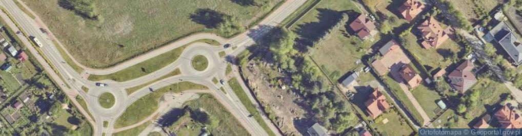 Zdjęcie satelitarne Powstańców Warszawy ul.