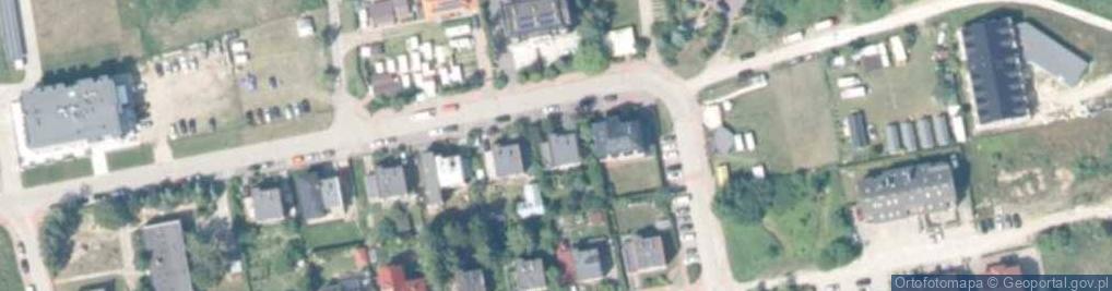 Zdjęcie satelitarne Północna ul.