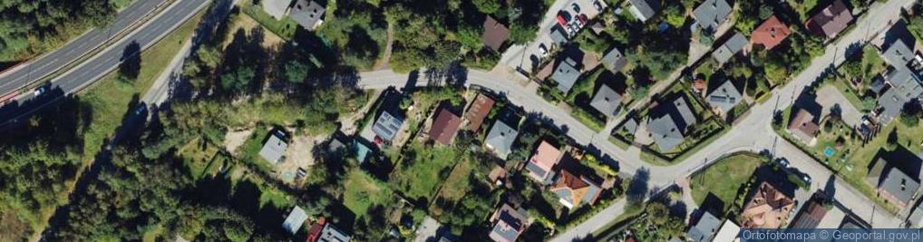 Zdjęcie satelitarne Poprzeczna ul.