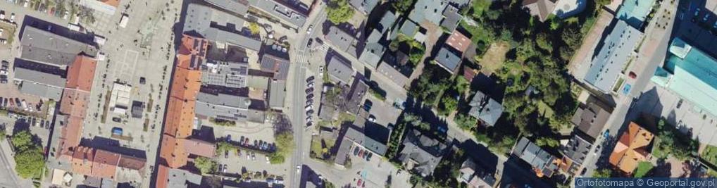 Zdjęcie satelitarne Powstańców Śląskich ul.