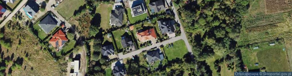 Zdjęcie satelitarne Poziomkowa ul.