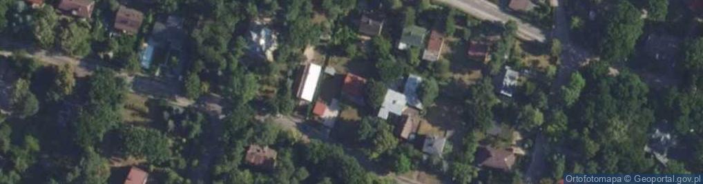 Zdjęcie satelitarne Podgórna ul.