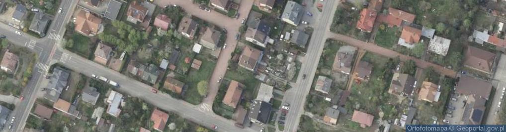 Zdjęcie satelitarne Pomorska ul.