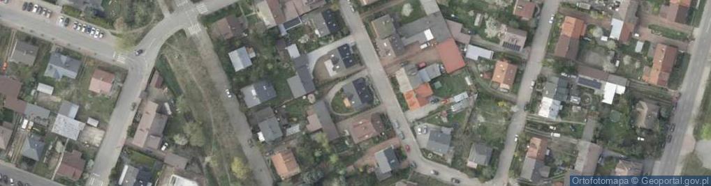 Zdjęcie satelitarne Powstańców Warszawy ul.