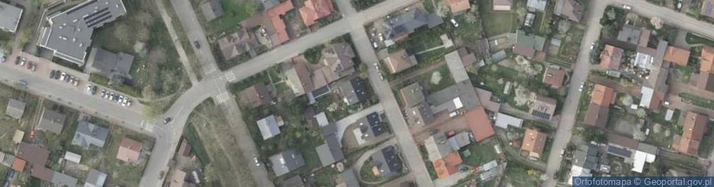 Zdjęcie satelitarne Powstańców Warszawy ul.