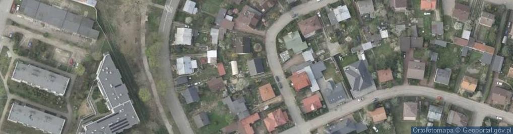 Zdjęcie satelitarne Powstańców Warszawy ul.