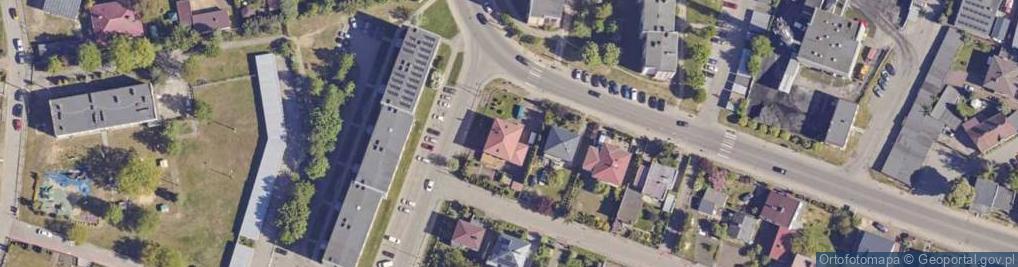 Zdjęcie satelitarne Powstańców Styczniowych ul.