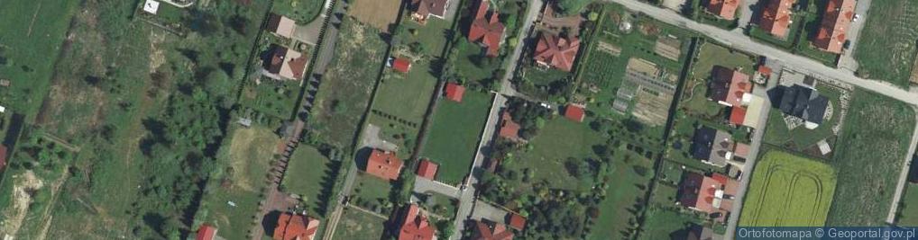 Zdjęcie satelitarne Pod Jaworem ul.