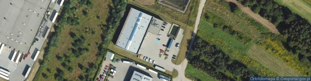 Zdjęcie satelitarne Podchruście ul.