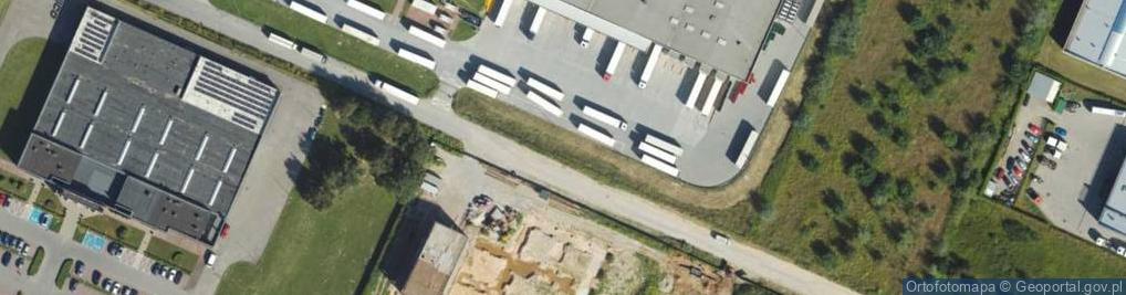 Zdjęcie satelitarne Podchruście ul.