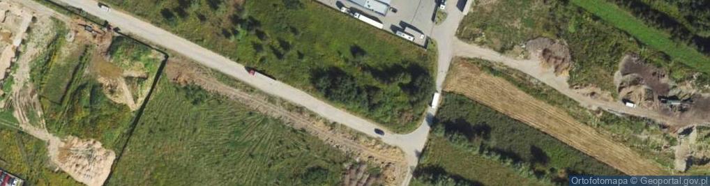 Zdjęcie satelitarne Podchruście ul.
