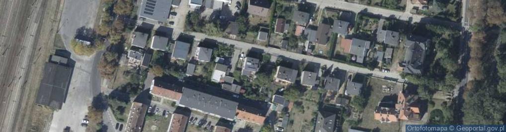Zdjęcie satelitarne Podgórna ul.